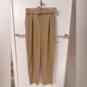 Zara belted pants